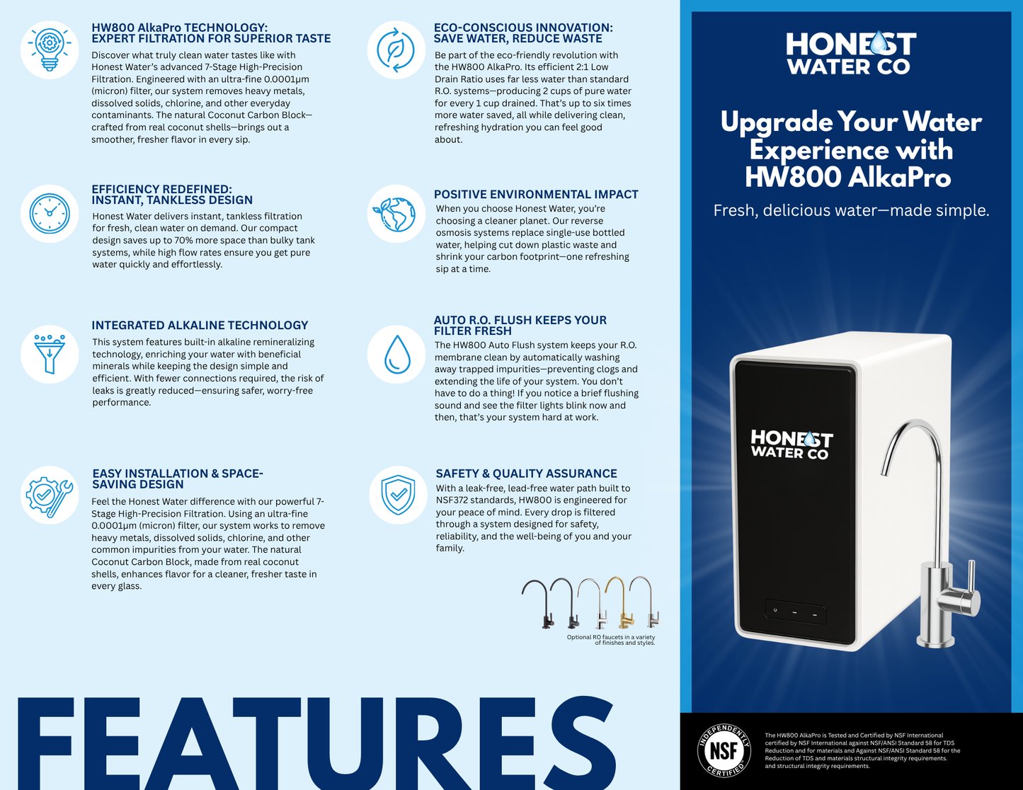 7 Stage Reverse Osmosis (Tankless)