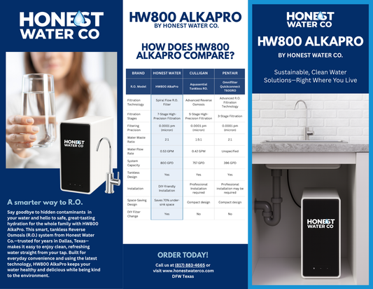 7 Stage Reverse Osmosis (Tankless)
