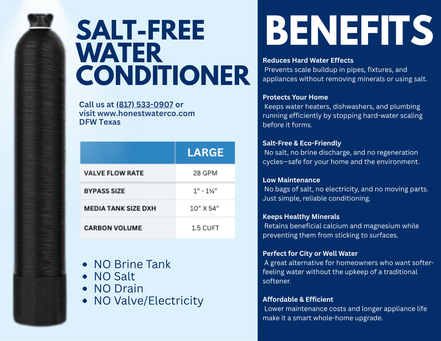 Salt Free Conditioner
